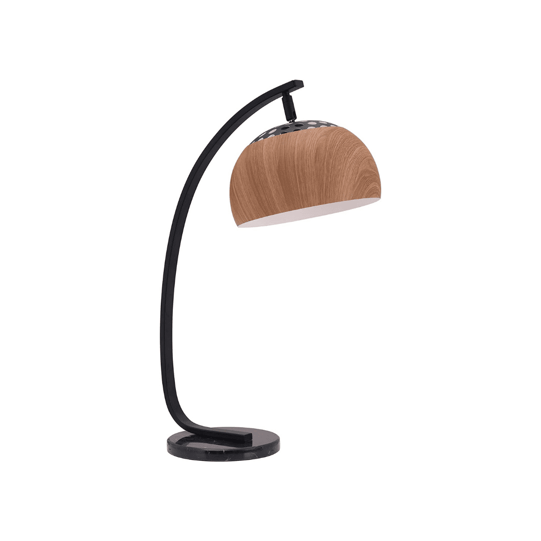 Brentwood Table Lamp, Brown/matte black, Q-Living Furniture