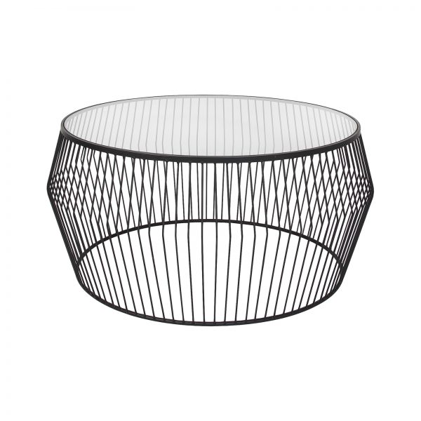 Cycle Wire Coffee Table - Black