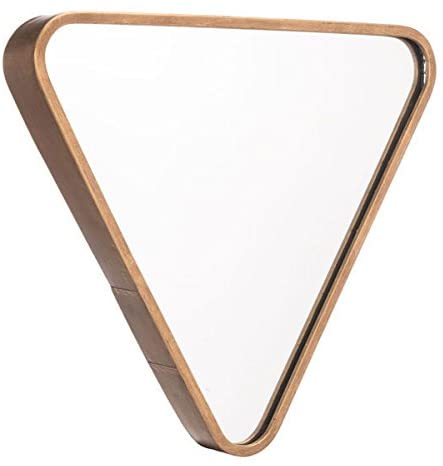 Triangle Mirror, Gold, Q-Living Furniture
