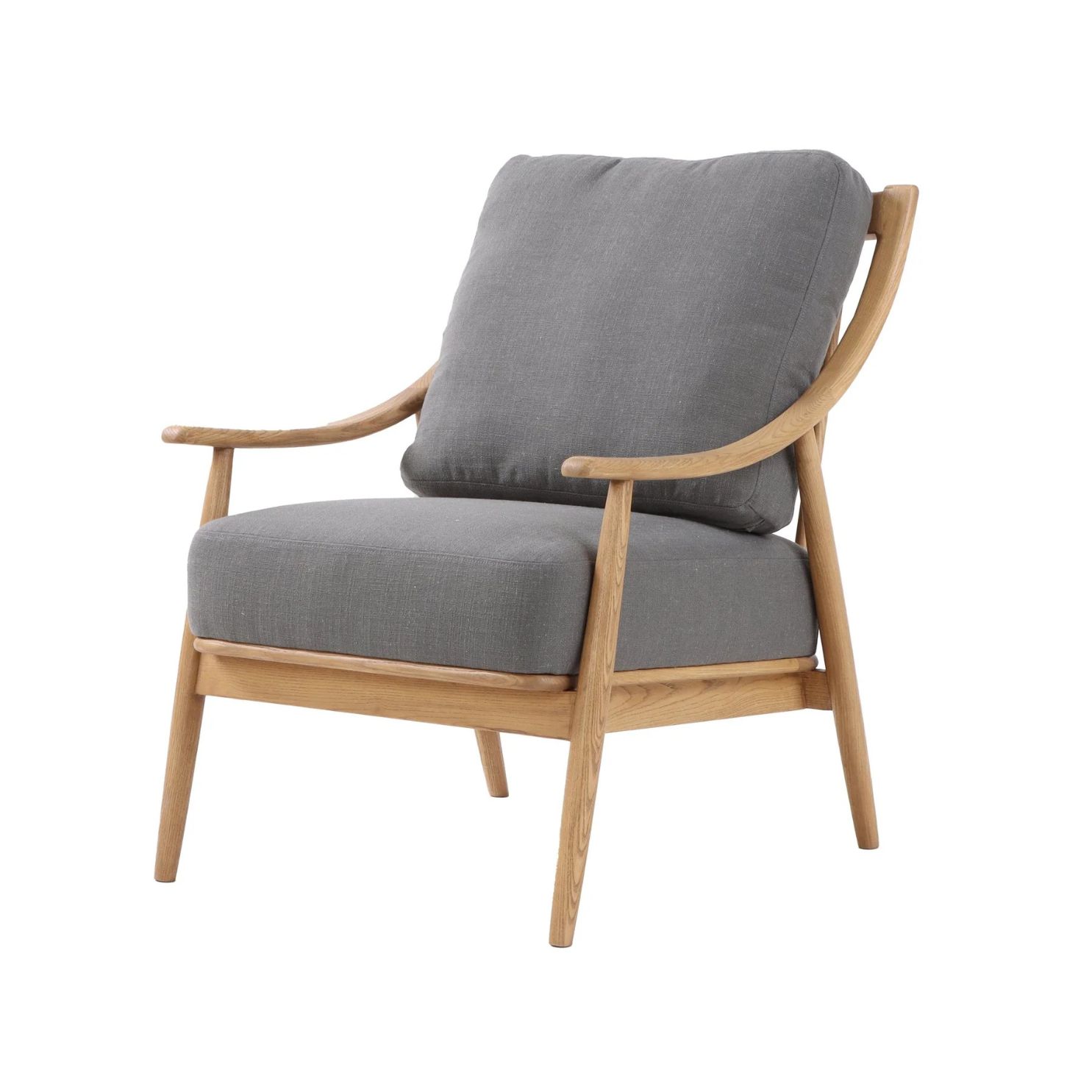 Kinsley Club Chair - Stormy Grey