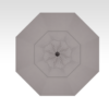 Zion 11.5' Cantilever Octagon Patio Umbrella - Boulder Grey