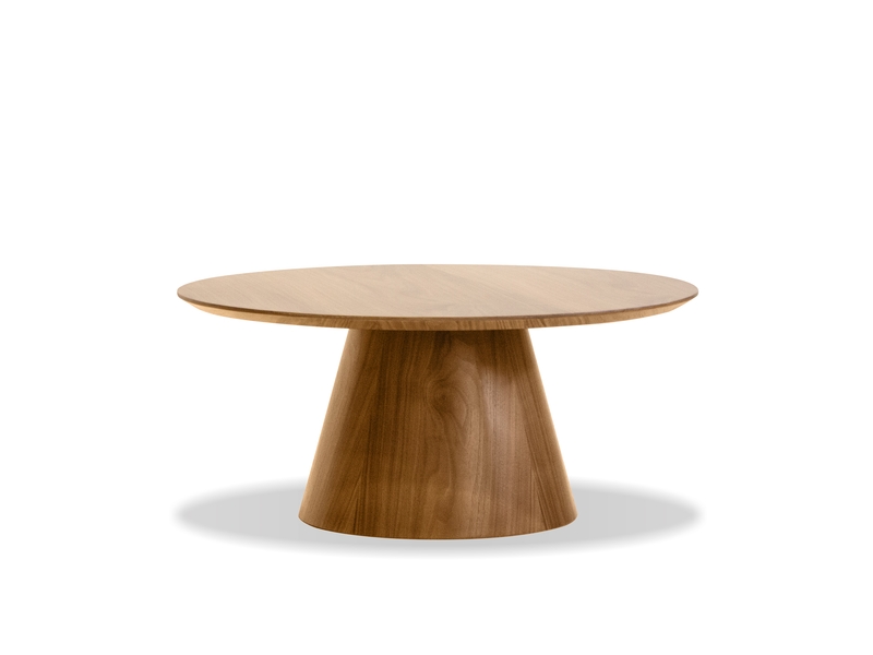Tower Coffee Table, Natural Walnut, Q-Living Furniture