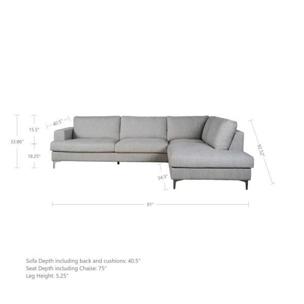 Feather Sectional, Q-Living Furniture