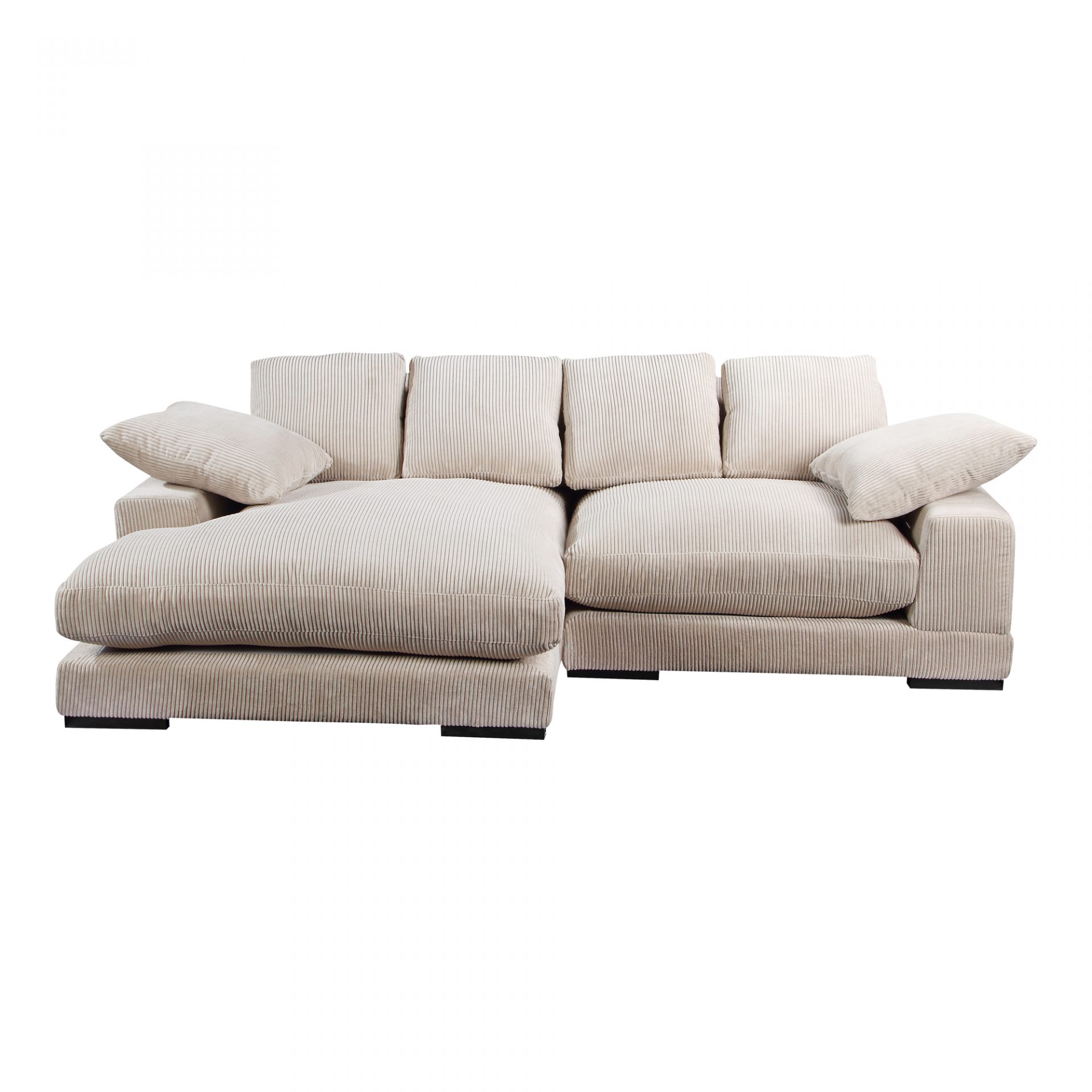 Plunge Reversible Sectional, Cappuccino, Q-Living Furniture