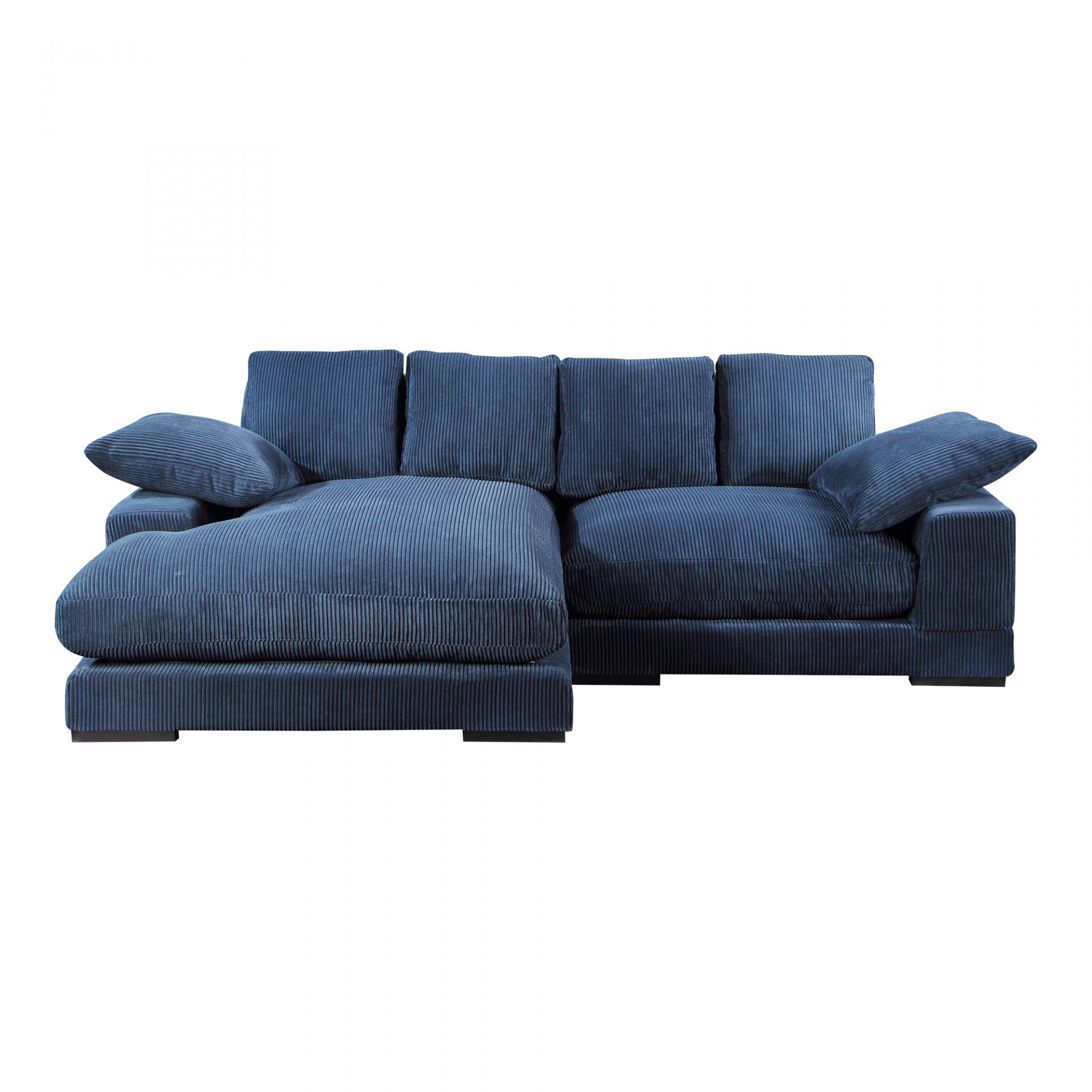 Plunge Reversible Sectional, Navy, Q-Living Furniture
