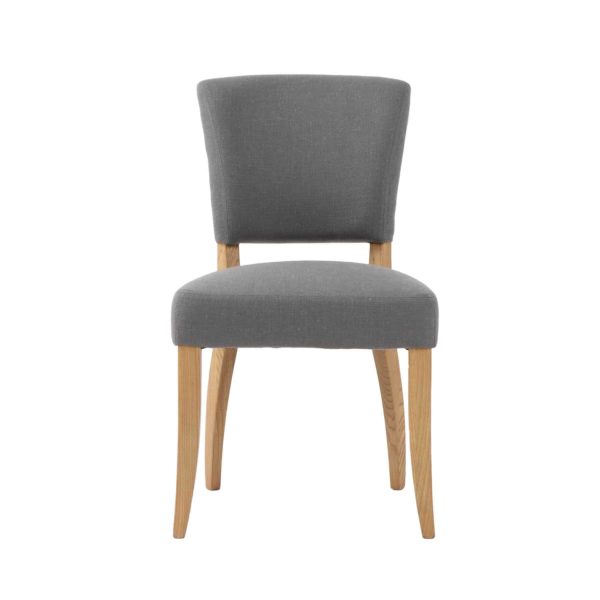 Luther Dining Chair, Stormy Grey, Q-Living Furniture
