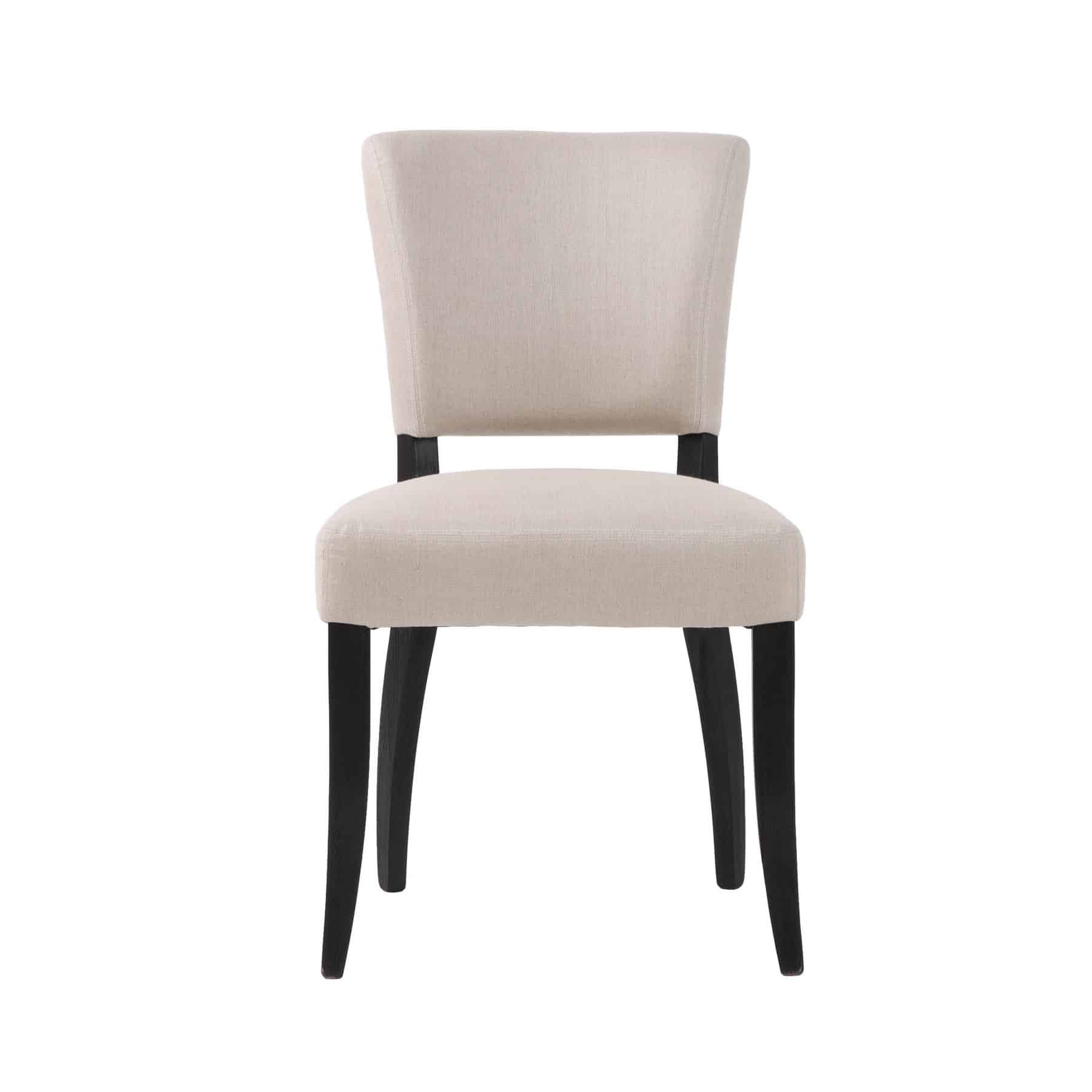 Luther Dining Chair, Light Linen, Q-Living Furniture