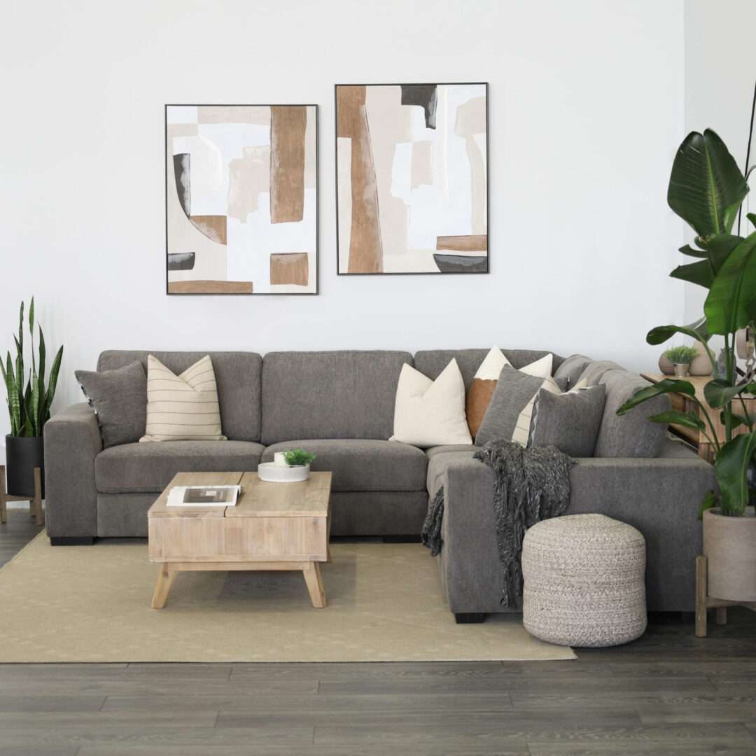 Micaela Arm to Arm Sectional Living Room