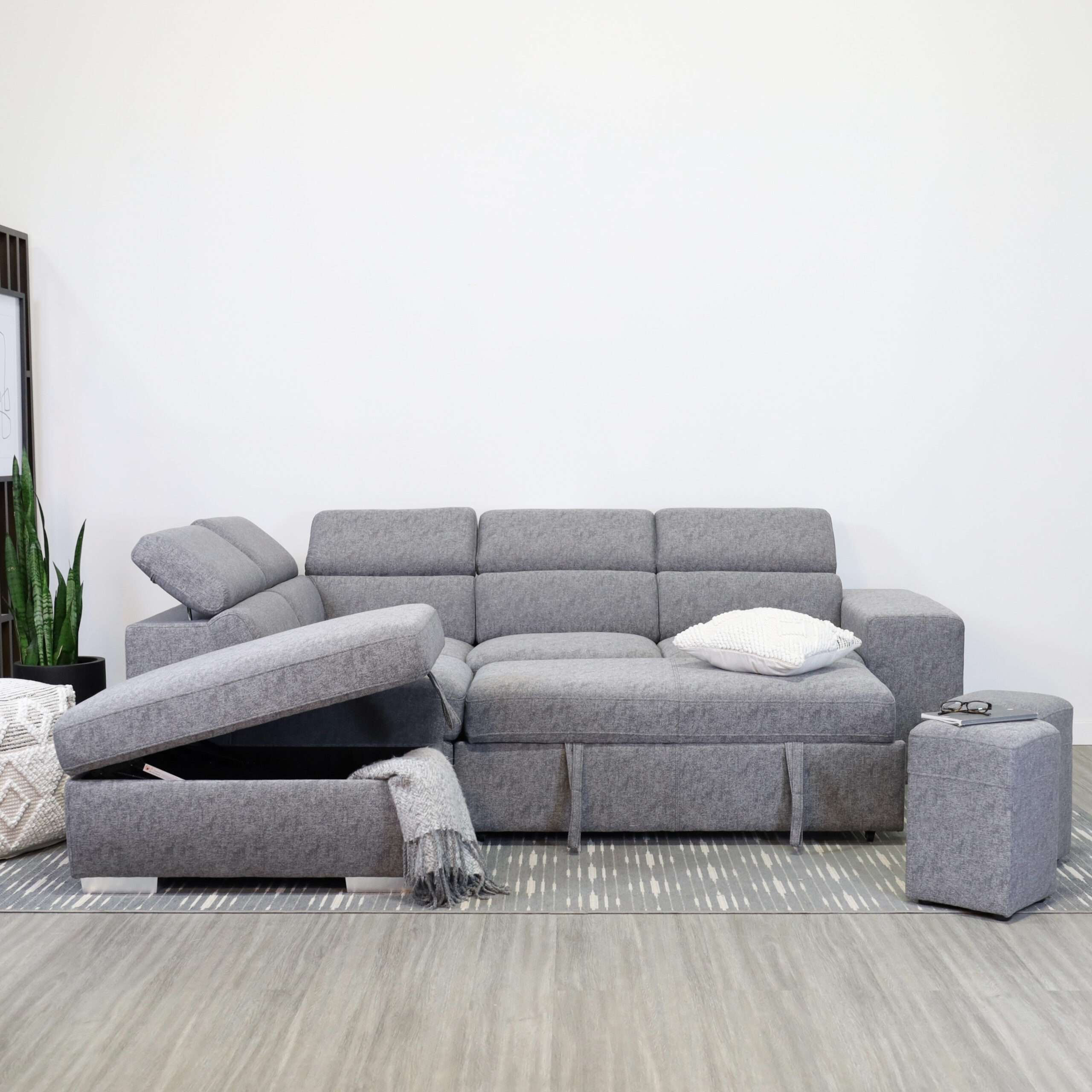 Transform Your Living Space with the Pamina Sectional: The Ultimate Sofa Bed and Storage Solution