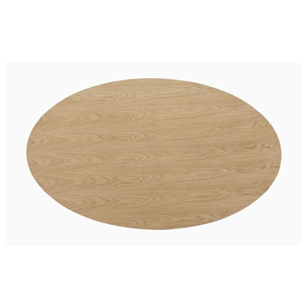 Oak Oval Dining Table overview - Otago