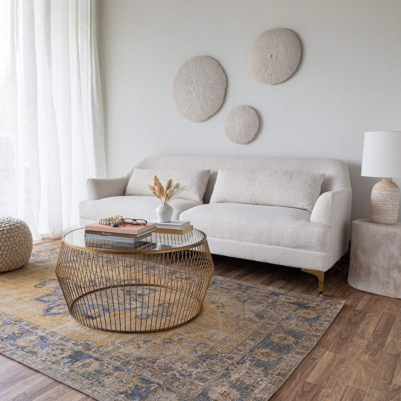 Sand Dollar in living room – Large 1