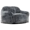 Side view of Sly Tore Bean Bag Chair