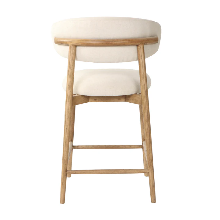 Milo Counter Stool Back View - Q Living Furniture