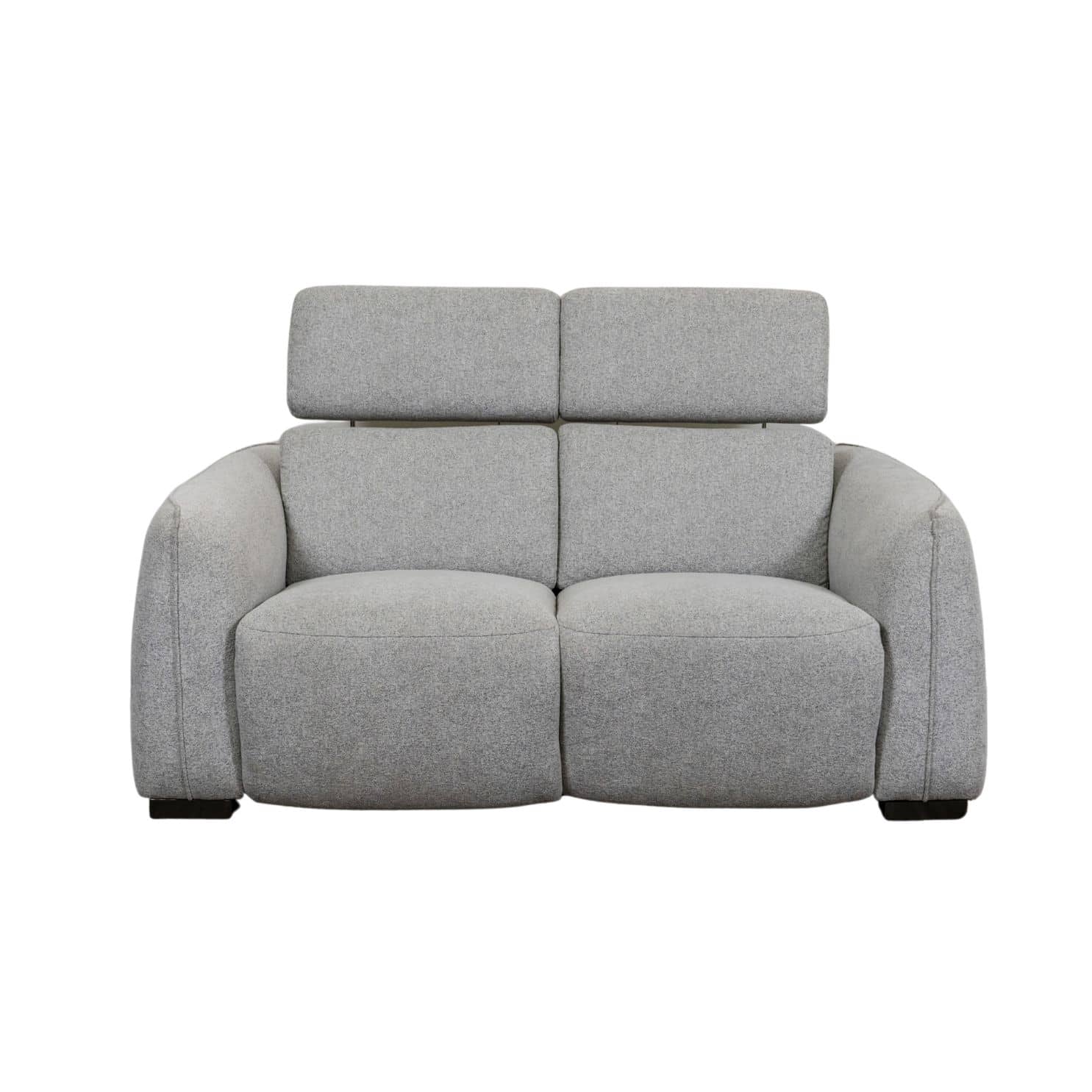 Elijah Loveseat w. Power Recliners - Light Grey