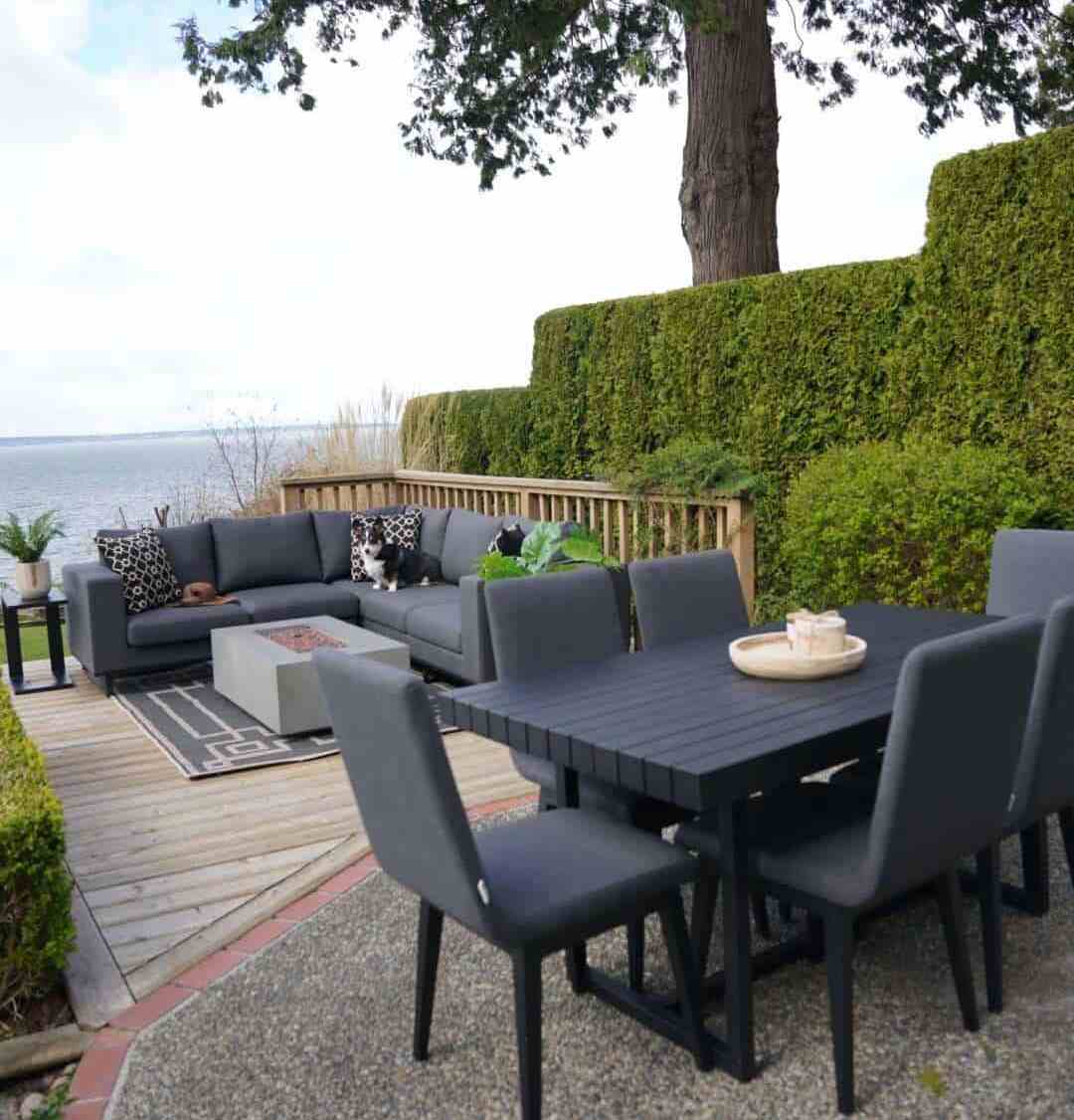 Merlot Nightstand in bedroom