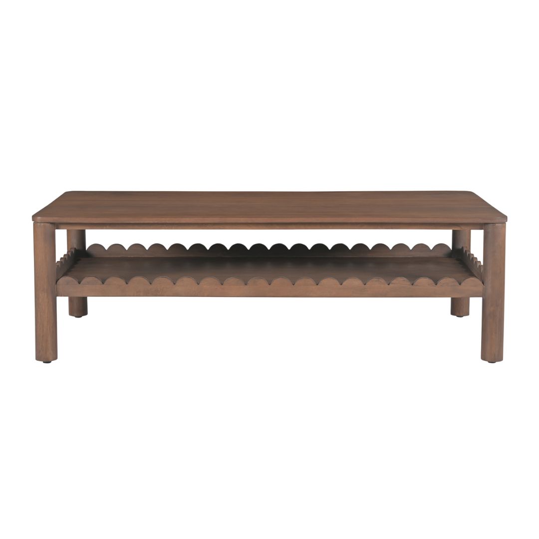 Wiley Coffee Table Vintage Brown
