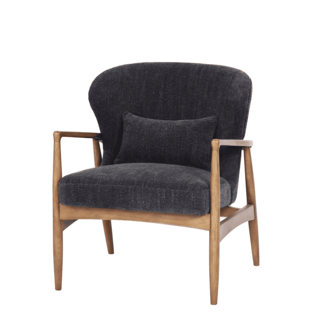 Rhodes Club Chair - Inkwell