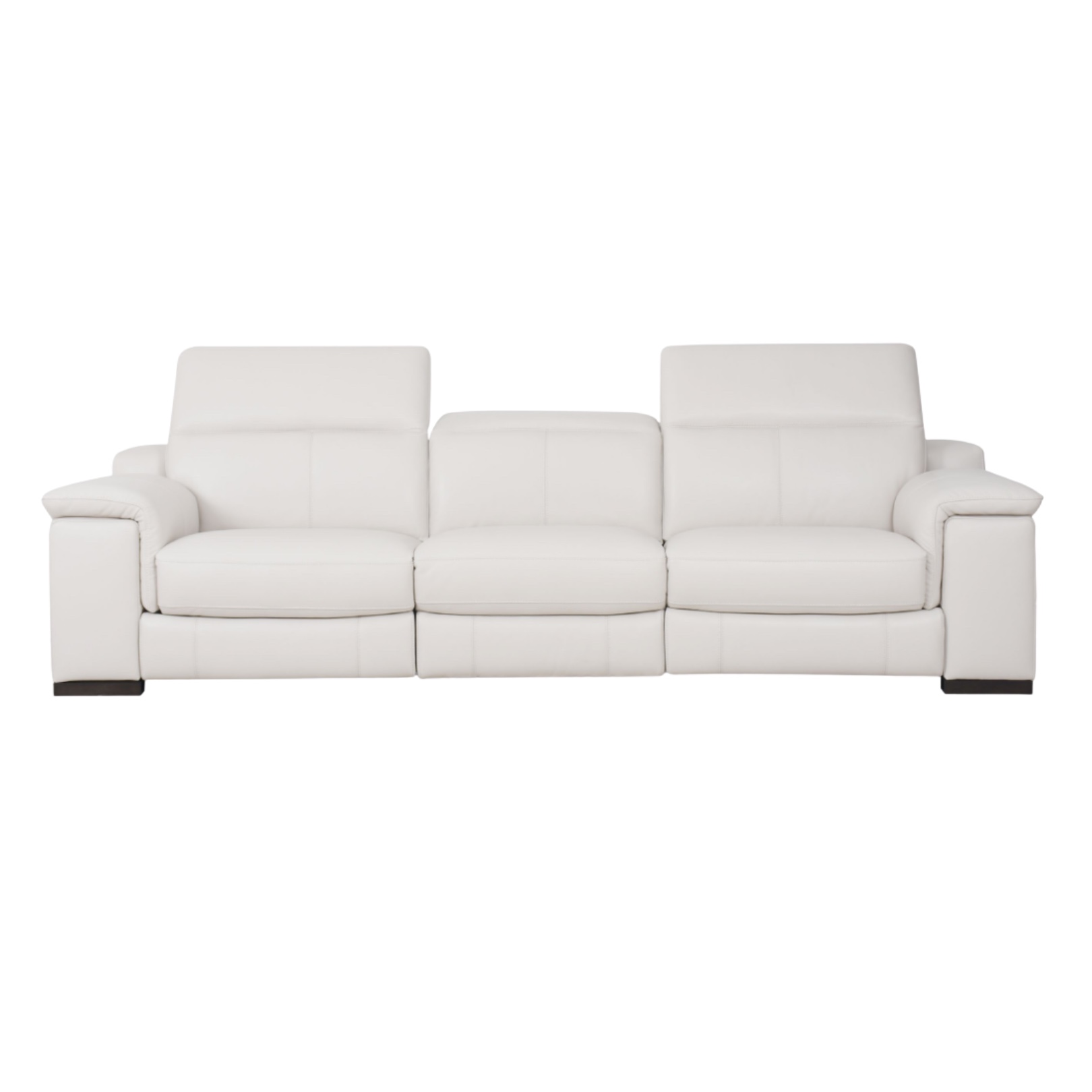 Lisa Leather Three Seat Sofa